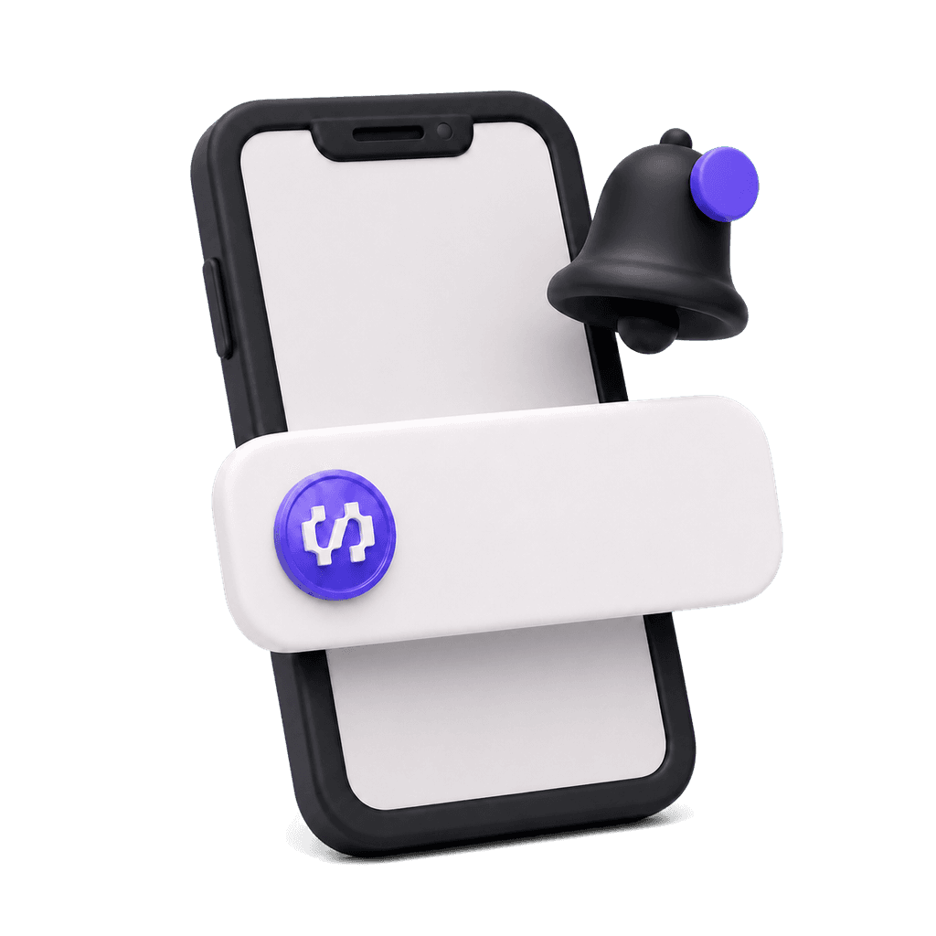 A phone displaying a reward reminder